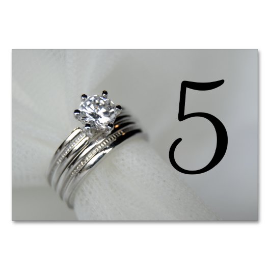 Tabelnummers voor weddenschappen kaart (Voorkant)