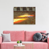 Tabernakelbladeren en licht - Martha's wijngaard Canvas Afdruk (Insitu (Woonkamer))