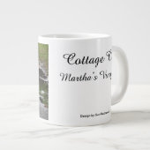 Tabernakelvensterreflectie - Martha's wijntuin Extra Grote Beker (Voorkant rechts)