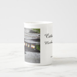 Tabernakelvensterreflectie - Martha's wijntuin Porselein Kop