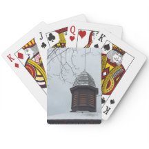 Tabernakskruis in sneeuw - Martha's wijntuin