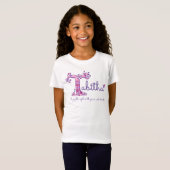 Tabitha meisjes naam & betekenis T monogram shirt (Voorkant volledig)