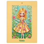 TABITHA ~ Schattige meisje ~ Klembord (Achterkant)