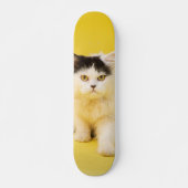 Tabla de skate Cachorro Gato Persa Skateboard (Voorkant)