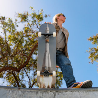 Tabla de Skate Cohete Espacial Skateboard