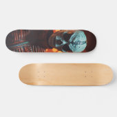 Tabla de Skate Extraterrestre Mirando de Frente Skateboard (Horizontaal)