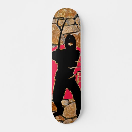 Tabla de Skate Guerrero Ninja Skateboard (Voorkant)
