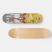 Tabla de skate Hermanos caninos vigilando Skateboard (Horizontaal)