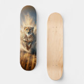 Tabla de Skate Leopardo en Veloz Carrera Skateboard (Voorkant)