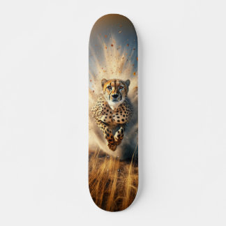 Tabla de Skate Leopardo en Veloz Carrera Skateboard