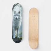 Tabla de Skate Lobo Blanco Salvaje Skateboard (Voorkant)