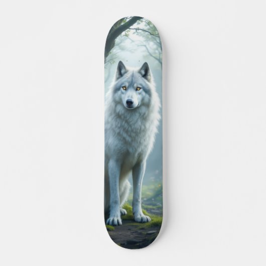 Tabla de Skate Lobo Blanco Salvaje Skateboard (Voorkant)