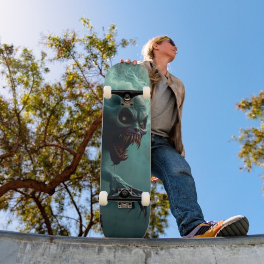 Tabla de Skate Monstruo Fantasma del Horror Skateboard (Buiten 1)