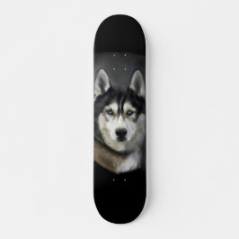 Tabla de Skate Robusto Perro Husky Siberiano Skateboard