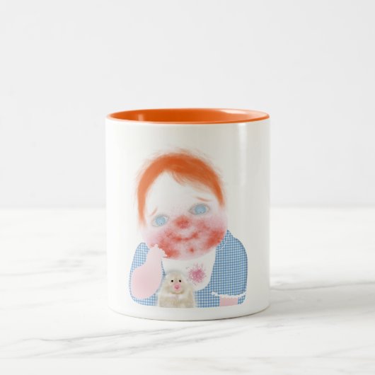 Table à langer mugs bébé mignon par ORDesigns. (Centre)