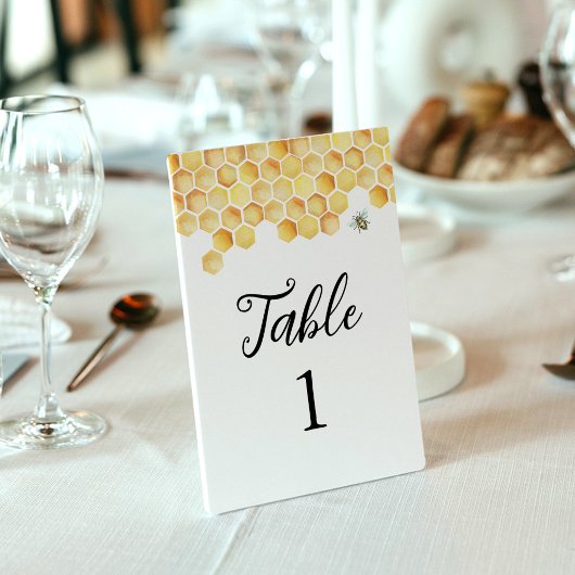 Table Abeille de miel CALLA Numéro de tableau 3,5 x 5