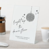 Table Allumez le plancher de danse | Signe de bâtonnet (In SItu)