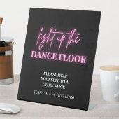 Table Allumez le plancher de danse | Signe de bâtonnet (In SItu)