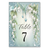 Table Aquarelle Lily de la vallée Numéro de tableau (Par défaut)