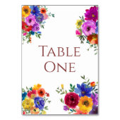 Table Aquarelle Numéro de tableau Floral (Par défaut)