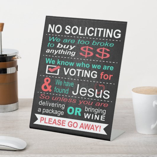 Table Aucun signe de sollicitation (In SItu)