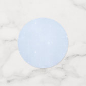 Table Baby shower éléphant Confetti (Petit recto)