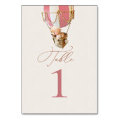 Table Ballons d'ours Numéro de tableau (Par défaut)