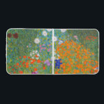 Table Beerpong Gustav Klimt - Jardin des fleurs<br><div class="desc">Jardin aux fleurs - Gustav Klimt en 1905-1907</div>