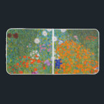 Table Beerpong Gustav Klimt - Jardin des fleurs<br><div class="desc">Jardin aux fleurs - Gustav Klimt en 1905-1907</div>