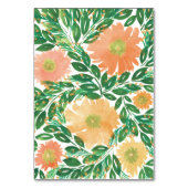 Table Belles Fleurs Aquarelle Peinture Numéro de tableau (Dos)