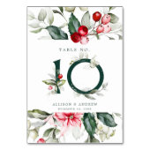 Table Berry | Numéro de tableau 10 (Dos)