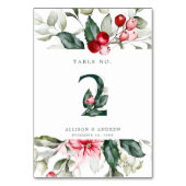 Table Berry | Numéro de tableau 2 (Par défaut)