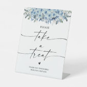 Table Bleu Boho Prenez Un Signe De Traitement (Recto)