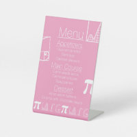 Ça S'Additionne en Signe de Piédestal Rose Pâle Pé