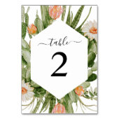 Table Cadre Fleurs de cactus Tableau 2 Mariage Numéro de (Par défaut)