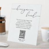 Table Calligraphie Lune de Miel Fonds QR Code Signe (In SItu)