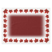 Table Canada Canada Nappe Feuille d'érable Canada (Devant (Horizontal))