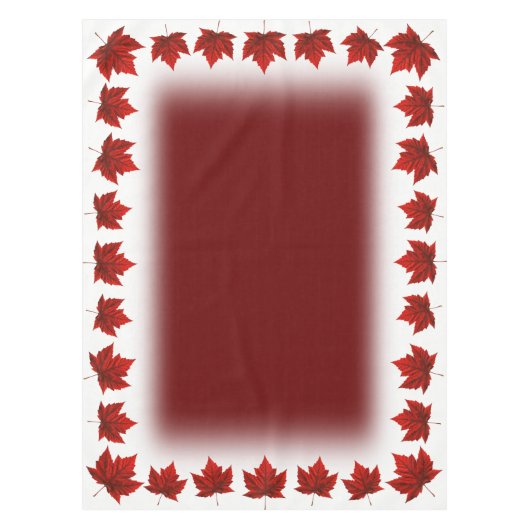 Table Canada Canada Nappe Feuille d'érable Canada (Devant)