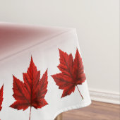 Table Canada Canada Nappe Feuille d'érable Canada (In Situ)