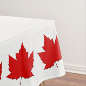 Table Canada Canada Nappe Feuille d'érable Canada (In Situ)
