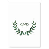 Table Card Kaart (Achterkant)