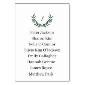 Table Card Kaart (Voorkant)