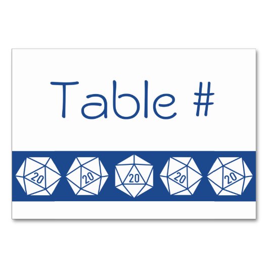 Table chic dans la carte table bleue (Devant)