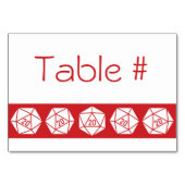 Table Chic dans la carte table cerise (Dos)