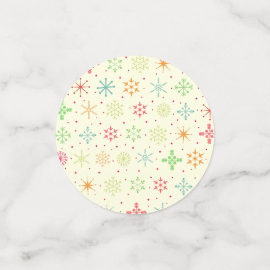 Table Confetti (Petit recto)