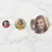 Table Confetti 60pc - Add Your Photos & Captions (Derrière)