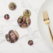 Table Confetti 60pc - Add Your Photos & Captions (Groupe)