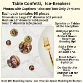 Table Confetti 60pc - Add Your Photos & Captions