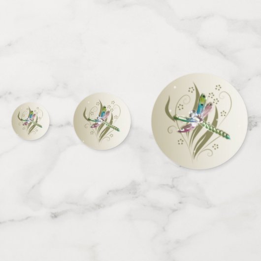 Table Confetti à Wedding shower de libellules bijo (Devant)