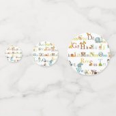 Table Confetti - Alphabet (Devant)